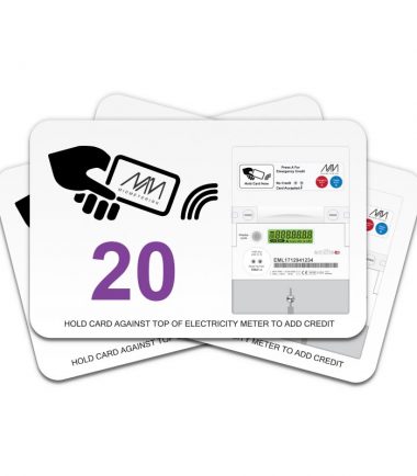 CONTACTLESSCARDS FOR MP21 PRE-PAYMENT METERS